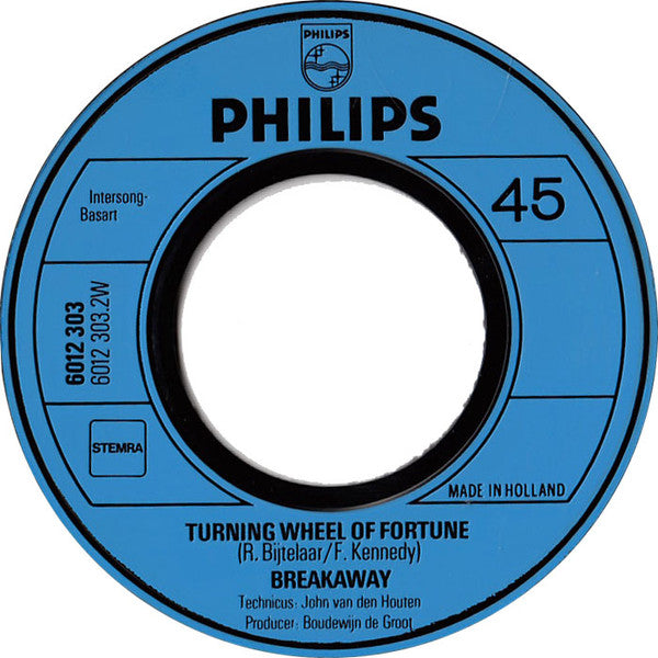 Breakaway (4) : Tumballah-Hey / Turning Wheel Of Fortune (7", Single)