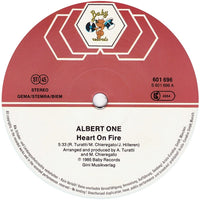Albert One : Heart On Fire (12", Maxi)
