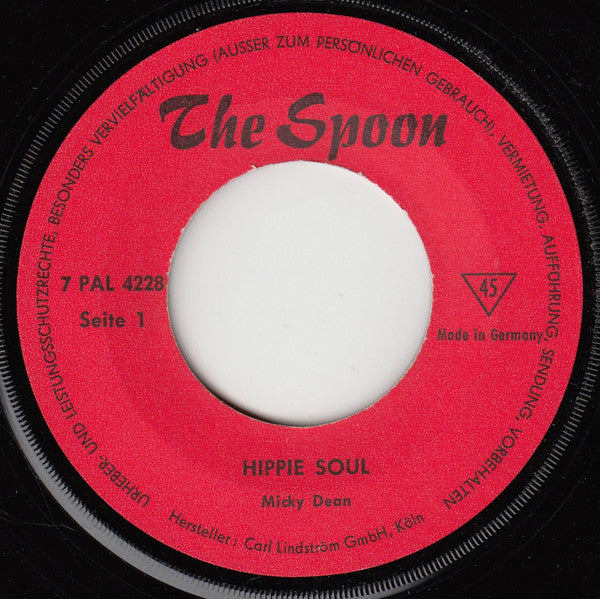 The Spoon (3) : Hippie Soul / Addio Amigo (7", Single)
