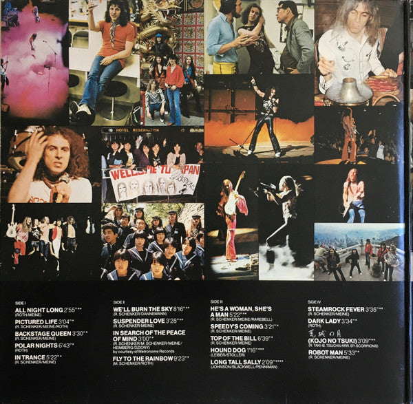 Scorpions : Tokyo Tapes (2xLP, Album, Gat)