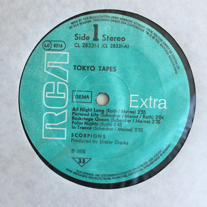 Scorpions : Tokyo Tapes (2xLP, Album, Gat)