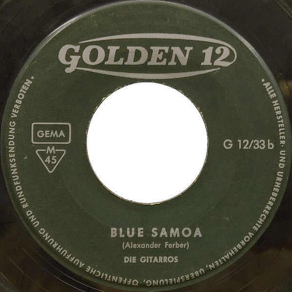 Die Gitarros : San Antonio Rose (7", Single, Mono)