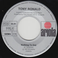 Tony Ronald : Lady Banana (7", Single)