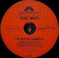 The Who : The Who By Numbers (LP, Album, RE)