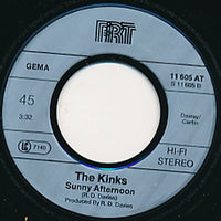 The Kinks : Lola /  Sunny Afternoon  (7", Single, RE, Sil)