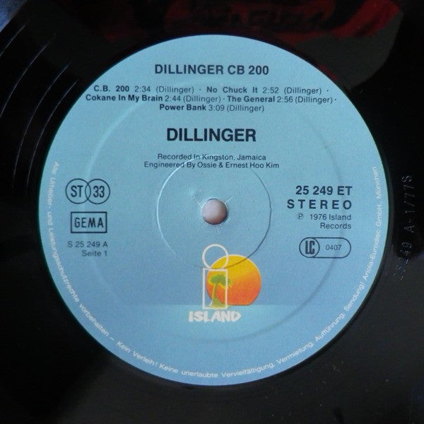 Dillinger : C.B. 200 (LP, Album, RP)