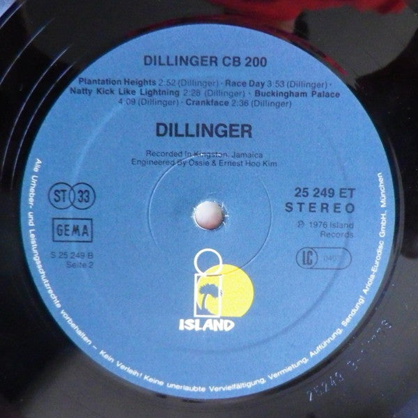 Dillinger : C.B. 200 (LP, Album, RP)