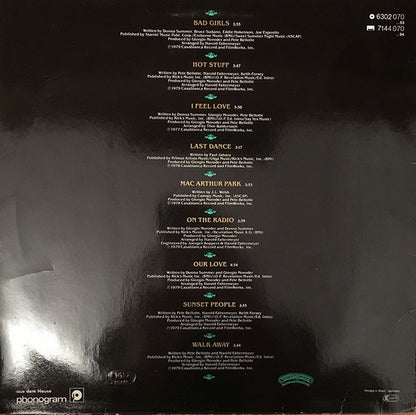 Donna Summer : Walk Away Collector's Edition (The Best Of 1977-1980) (LP, Comp)