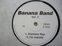 Banana Band (2) : Reggae Lovers / Premium Rap / I'm Nobody (12", Promo, TP)