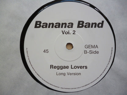 Banana Band (2) : Reggae Lovers / Premium Rap / I'm Nobody (12", Promo, TP)