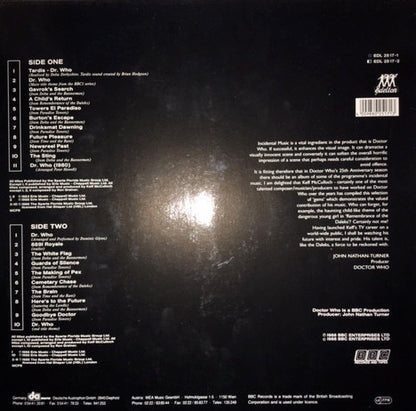 Keff McCulloch • Ron Grainer • Dominic Glynn And The BBC Radiophonic Workshop* : The Doctor Who Album (Original Music From The BBC TV Series) (LP)