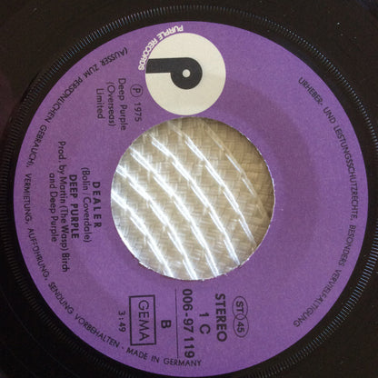 Deep Purple : You Keep On Moving (7", Single)