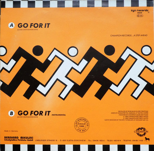 Oliver Cheatham : Go For It (12")