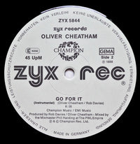Oliver Cheatham : Go For It (12")