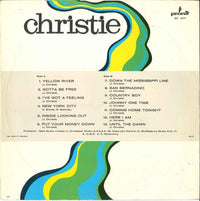 Christie : Christie (LP, Album, Red)