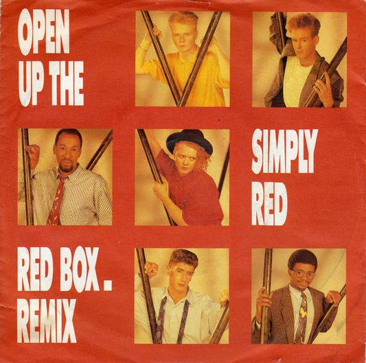 Simply Red : Open Up The Red Box. Remix (7", Single)