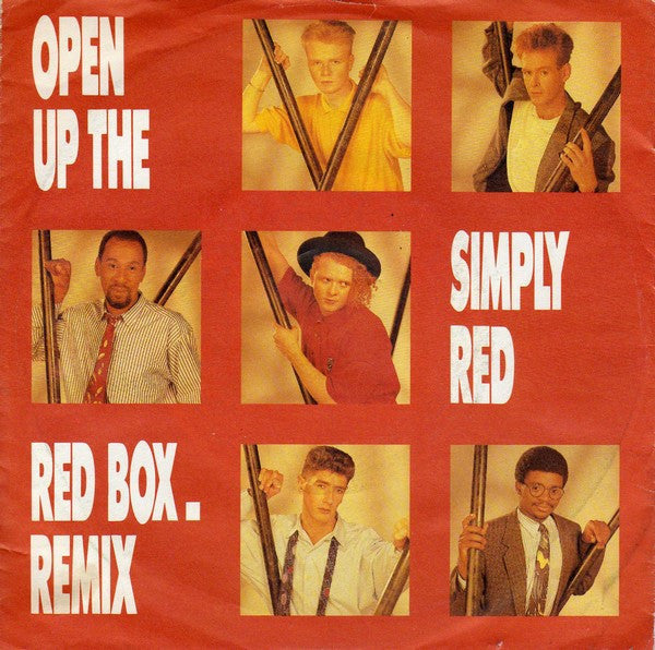 Simply Red : Open Up The Red Box. Remix (7", Single)