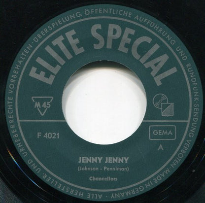 The Chancellors (2) : Jenny Jenny / My Girl (7", Single)