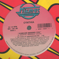 Cynthia : Forever Missing You (12")