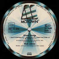 Rick James : Street Songs (LP, Album)