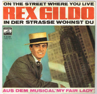 Rex Gildo : On The Street Where You Live (7")