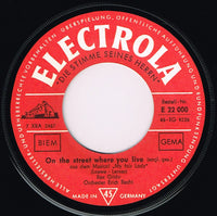 Rex Gildo : On The Street Where You Live (7")