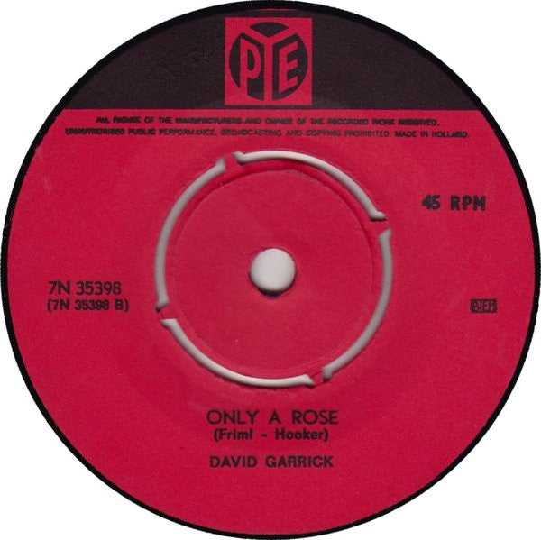 David Garrick : Ave Maria (7", Single)