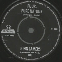 John Lamers : Puur, Pure Natuur (7", Single)