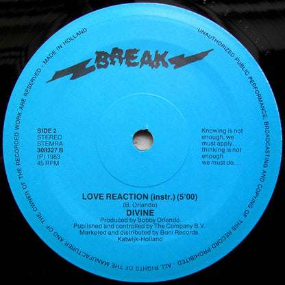 Divine : Love Reaction (12")