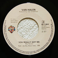 Van Halen : Runnin' With The Devil / You Really Got Me (7", Single)