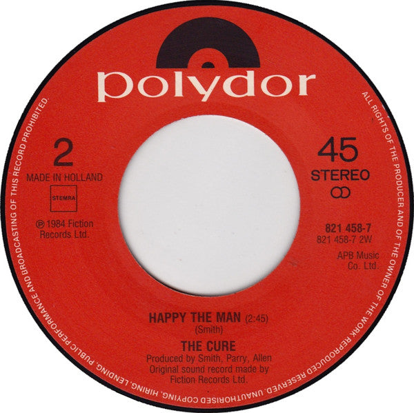 The Cure : The Caterpillar (7", Single)