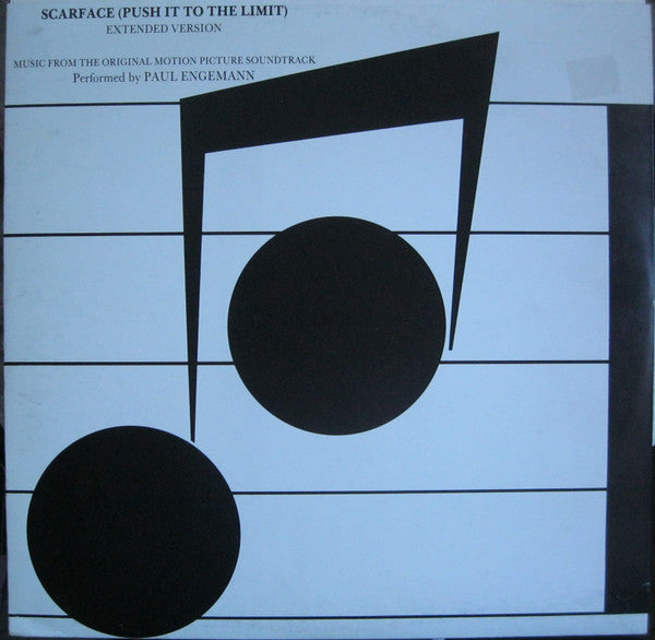 Giorgio Moroder : Scarface (Push It To The Limit) (12")