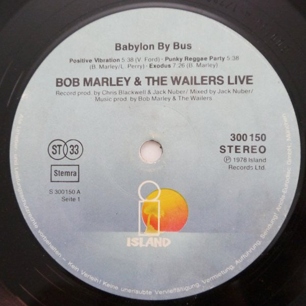 Bob Marley & The Wailers : Babylon By Bus (2xLP, Album)