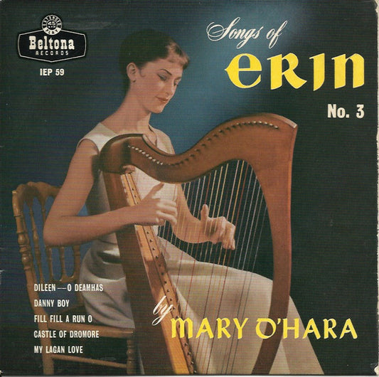 Mary O'Hara : Songs Of Erin No. 3 (7", EP)