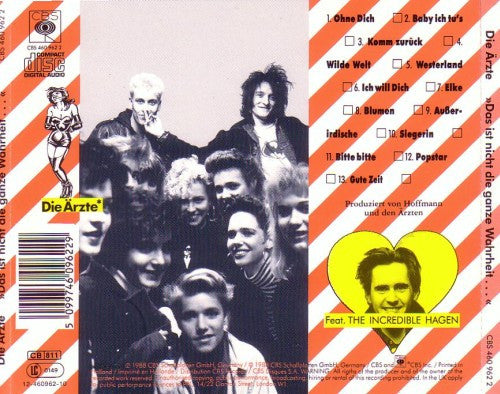 Die Ärzte : Das Ist Nicht Die Ganze Wahrheit... (CD, Album, RE)