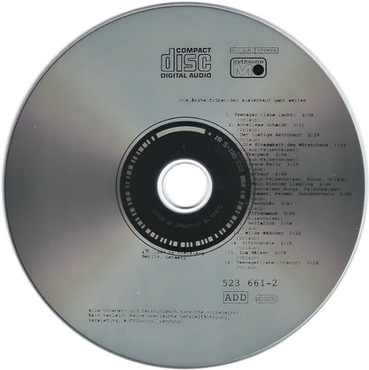 Die Ärzte : Die Ärzte Früher! (1982-'83) Der Ausverkauf* Geht Weiter! (CD, Comp, RE)