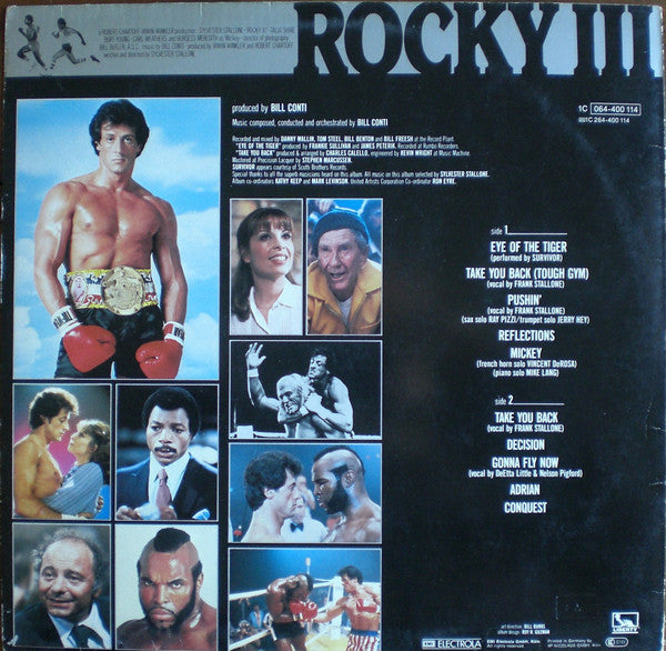 Bill Conti : Rocky III (Original Motion Picture Score) (LP, Album)
