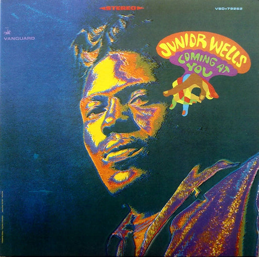 Junior Wells : Coming At You (LP, Album, RE)