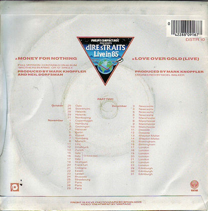 Dire Straits : Money For Nothing (7", Single, Sil)