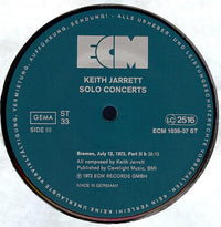 Keith Jarrett : Solo Concerts: Bremen / Lausanne (3xLP, Album, RP + Box)