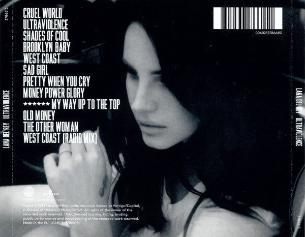 Lana Del Rey : Ultraviolence (CD, Album)