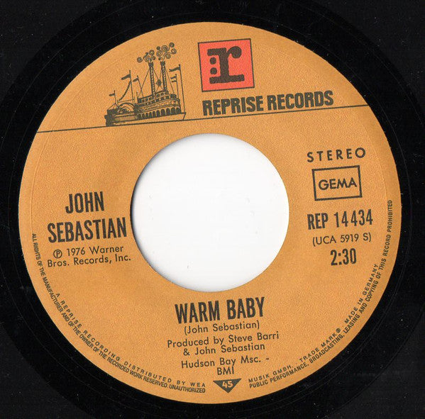 John Sebastian : Welcome Back Kotter (7", Single)