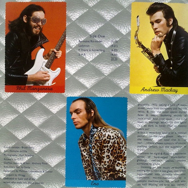 Roxy Music : Roxy Music (LP, Album, RE, Gat)