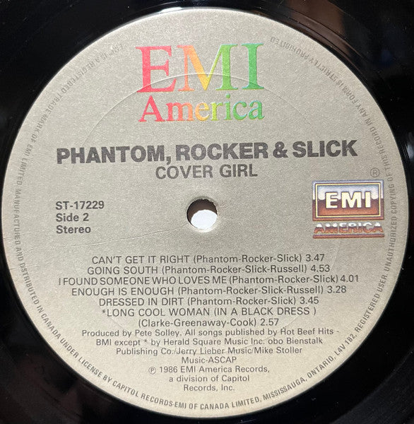 Phantom, Rocker & Slick : Cover Girl (LP, Album)