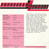 Yello : Tied Up (7", Single, DMM)