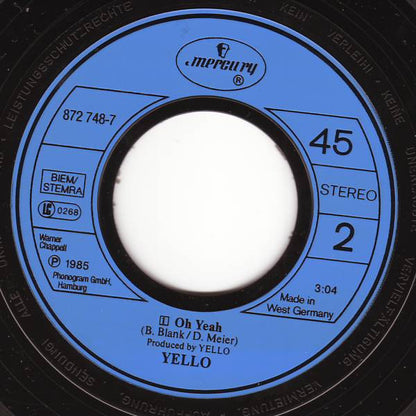 Yello : Of Course I'm Lying (7", Single)