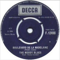 The Moody Blues : Boulevard De La Madelaine / This Is My House (7", Single)