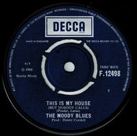 The Moody Blues : Boulevard De La Madelaine / This Is My House (7", Single)