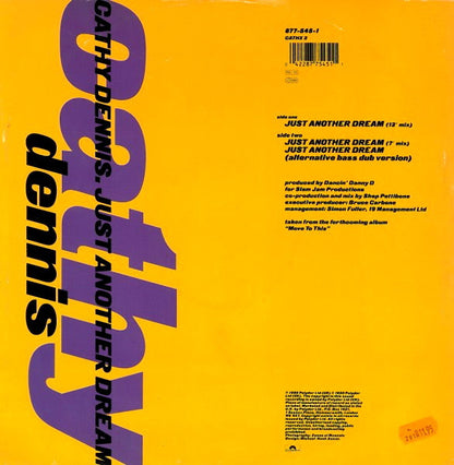 Cathy Dennis : Just Another Dream (12")