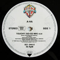 a-ha : Touchy! (Go-Go Mix) (12", Maxi)